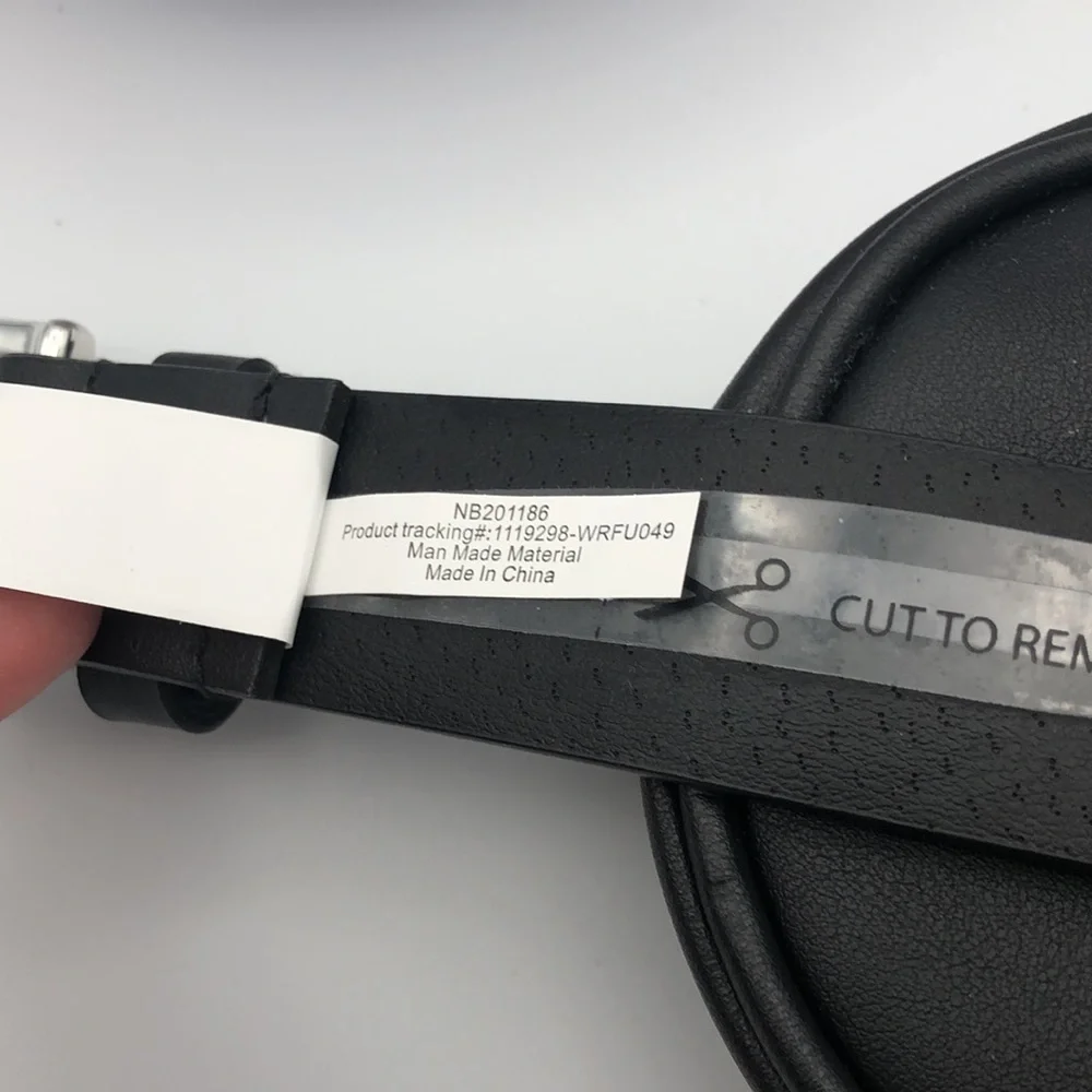 NWT BOHO Black 41” Belt w/Black Pouch see pictures for measurements - Picture 7 of 8